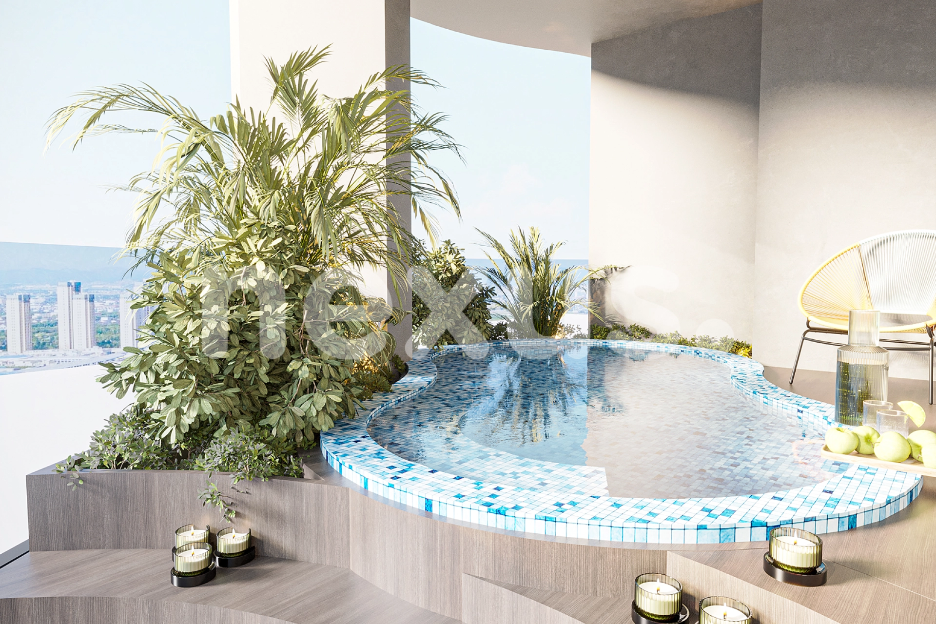 1 BHK with Study | Private Pool | Smart Home