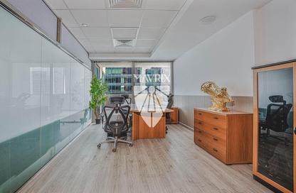 Office Space - Studio - 1 Bathroom for rent in The Prism - Business Bay - Dubai