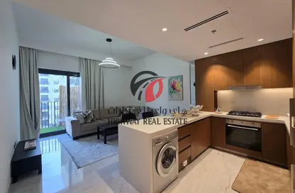 شقة - غرفة نوم - 1 حمام للايجار في واحة شاطئ عزيزي - ستوديو سيتي - دبي