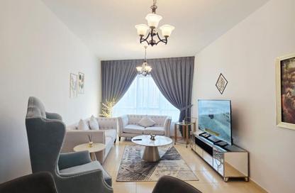 Apartment - 3 Bedrooms - 3 Bathrooms for rent in Beach Tower 1 - Al Khan Lagoon - Al Khan - Sharjah
