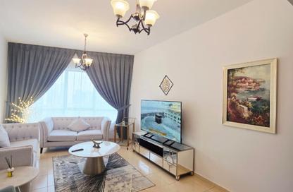 Apartment - 3 Bedrooms - 3 Bathrooms for rent in Beach Tower 1 - Al Khan Lagoon - Al Khan - Sharjah