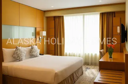 النزل و الشقق الفندقية - غرفة نوم - 2 حمامات للايجار في فندق كارلتون داون تاون - شارع الشيخ زايد - دبي