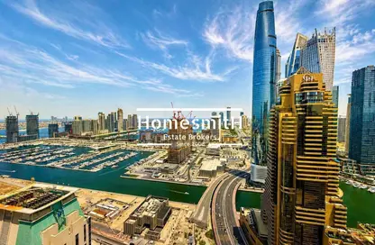 مكتب - استوديو للايجار في برج الحبتور التجاري - دبي مارينا - دبي