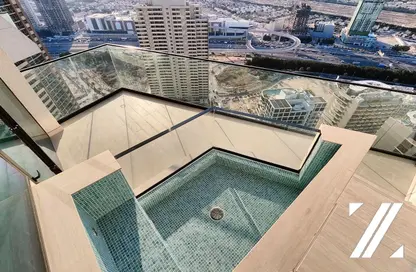 شقة - غرفة نوم - 2 حمامات للايجار في بن غاطي رويال - منطقة 18 - قرية جميرا الدائرية - دبي