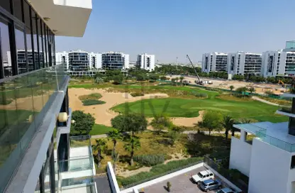 Apartment - Studio - 1 Bathroom for rent in Golf Vista 1 - Golf Vista - Golf Town - DAMAC Hills - Dubai