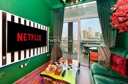 شقة - غرفة نوم - 1 حمام للايجار في مساكن ريفا - الخليج التجاري - دبي