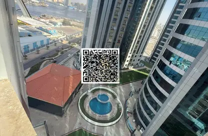 شقة - غرفة نوم - 2 حمامات للبيع في أورينت تاور 1 - أورينت تاور - البستان - عجمان