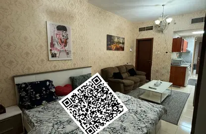 Apartment - Studio - 1 Bathroom for rent in Orient Tower 2 - Orient Towers - Al Bustan - Ajman
