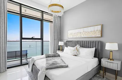 شقة - غرفة نوم - 1 حمام للايجار في بيتش فيستا - إعمار بيتشفرونت - دبي هاربور - دبي