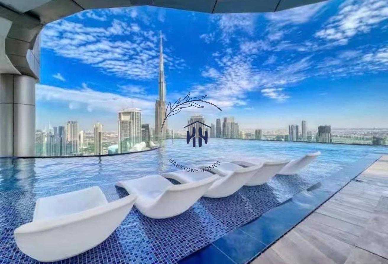 FULLY FURNISHED | HIGH FLOOR| BURJ KHALIFA VIEW photo 2