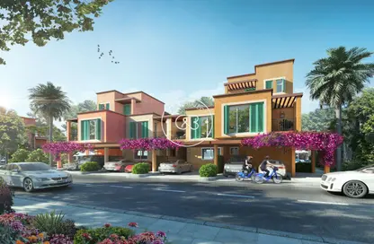 Townhouse - 4 Bedrooms - 3 Bathrooms for sale in Nice - Damac Lagoons - Dubai