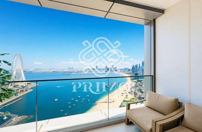 Apartment - 3 - 4 for rent in Jumeirah Gate Tower 1 - The Address Jumeirah Resort and Spa - Jumeirah Beach Residence - Dubai