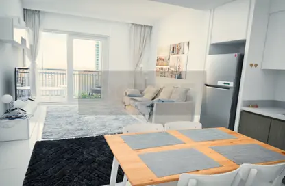 شقة - غرفة نوم - 1 حمام للايجار في B كريك سايد 18 - حدائق الإمارات 1 - مرسى خور دبي - دبي