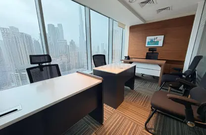 Business Centre - Studio - 1 Bathroom for rent in The Prime Tower - Business Bay - Dubai