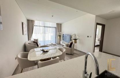 Apartment - 1 - 2 for rent in Peninsula One - Peninsula - Business Bay - Dubai