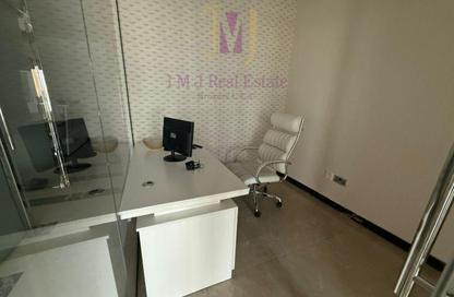Office Space - Studio - 1 Bathroom for rent in Clover Bay Tower - Business Bay - Dubai