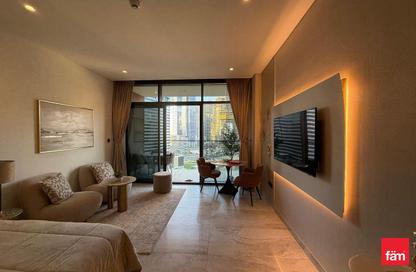 Apartment - Studio - 1 Bathroom for rent in Peninsula Five - Peninsula - Business Bay - Dubai