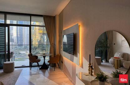 Apartment - Studio - 1 Bathroom for rent in Peninsula Five - Peninsula - Business Bay - Dubai