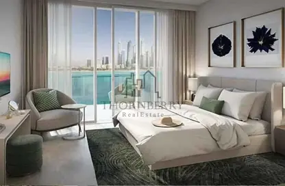 Apartment - 1 Bedroom - 1 Bathroom for sale in Seapoint Tower 2 - Seapoint - EMAAR Beachfront - Dubai Harbour - Dubai