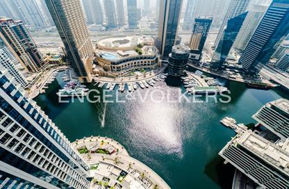 Apartment - 5 - 6 for rent in Bay Central Tower West - Bay Central - Dubai Marina - Dubai