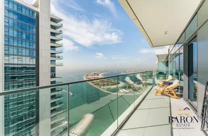 شقة - 2 غرف نوم - 3 حمامات للايجار في برج Beach Vista 2 - بيتش فيستا - إعمار بيتشفرونت - دبي هاربور - دبي