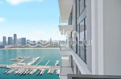 شقة - 3 غرف نوم - 3 حمامات للايجار في برج بيتش مانشن 1 - قصر الشاطئ - إعمار بيتشفرونت - دبي هاربور - دبي