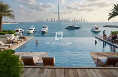 شقة - غرفة نوم - 2 حمامات للبيع في بلو مارينا ريزيدنس - جزر دبي - دبي