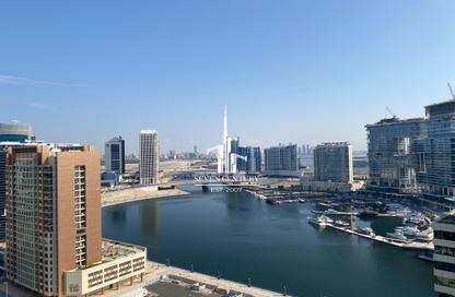 شقة - غرفة نوم - 1 حمام للايجار في مساكن ريفا - الخليج التجاري - دبي
