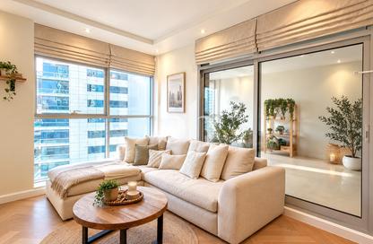 Apartment - 3 - 3 for rent in Skyview Tower - Dubai Marina - Dubai