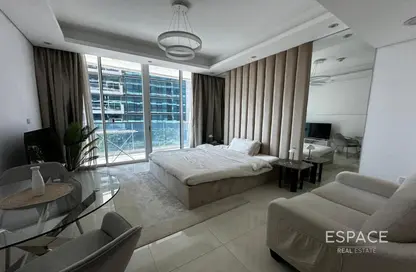 Apartment - Studio - 1 Bathroom for rent in Waves Tower - Business Bay - Dubai