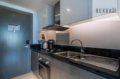 Apartment - Studio - 1 Bathroom for rent in Damac Maison Prive A - Damac Maison Prive - Business Bay - Dubai