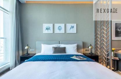 Apartment - Studio - 1 Bathroom for rent in Damac Maison Prive A - Damac Maison Prive - Business Bay - Dubai