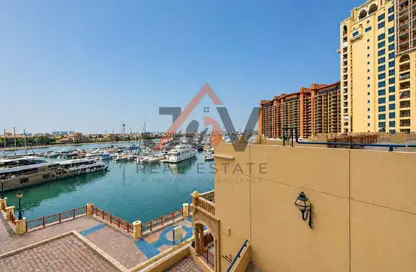 Apartment - 2 Bedrooms - 4 Bathrooms for sale in Marina Residences 5 - Marina Residences - Palm Jumeirah - Dubai