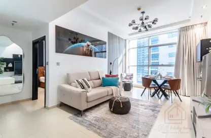 Apartment - 1 Bedroom - 2 Bathrooms for rent in Skyview Tower - Dubai Marina - Dubai