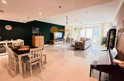 Apartment - 3 Bedrooms - 5 Bathrooms for rent in Al Shera Tower - JLT Cluster E - Jumeirah Lake Towers - Dubai