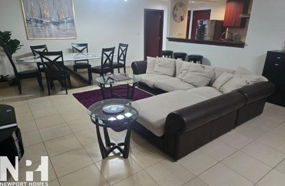 Apartment - 1 Bedroom - 2 Bathrooms for rent in Rimal 2 - Rimal - Jumeirah Beach Residence - Dubai