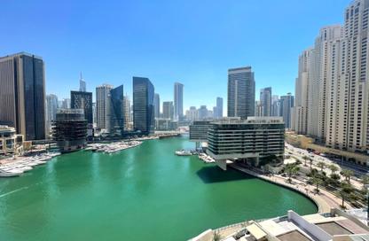 Apartment - 1 Bedroom - 2 Bathrooms for rent in Bay Central Tower Central - Bay Central - Dubai Marina - Dubai
