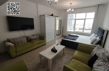 Apartment - Studio - 1 Bathroom for rent in Horizon Towers - Ajman Downtown - Ajman