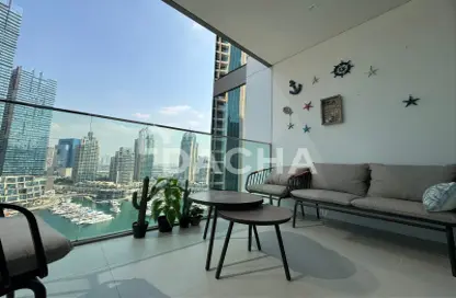 شقة - غرفة نوم - 1 حمام للايجار في ليف مارينا - دبي مارينا - دبي