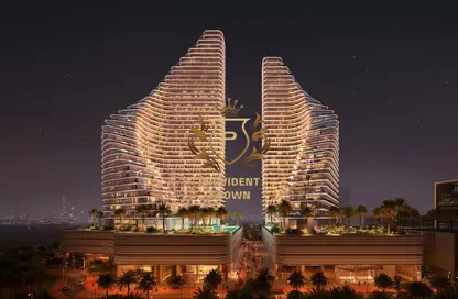 Apartment - Studio - 1 Bathroom for sale in Binghatti Skyflame - Majan - Dubai Land - Dubai