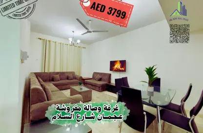 Apartment - 1 Bedroom - 2 Bathrooms for rent in Al Jawhara Building - Al Rawda 3 - Al Rawda - Ajman