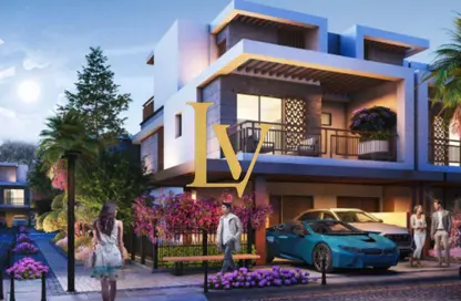 Townhouse - 4 Bedrooms - 4 Bathrooms for sale in Violet 3 - Violet - Damac Hills 2 - Dubai