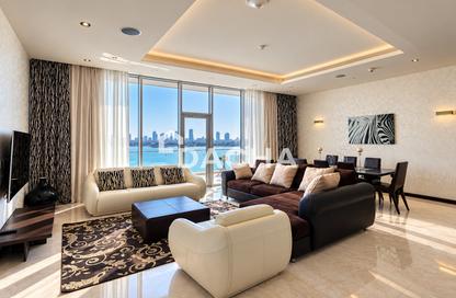 Apartment - 3 - 4 for rent in Tanzanite - Tiara Residences - Palm Jumeirah - Dubai
