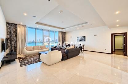 Apartment - 3 - 4 for rent in Tanzanite - Tiara Residences - Palm Jumeirah - Dubai