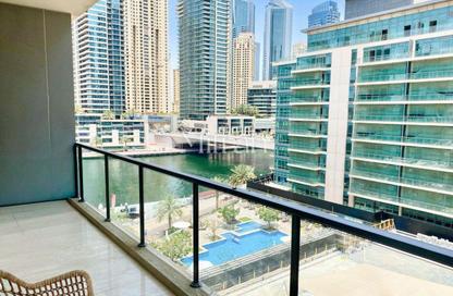 Apartment - 1 Bedroom - 2 Bathrooms for rent in Al Majara 5 - Al Majara Towers - Dubai Marina - Dubai