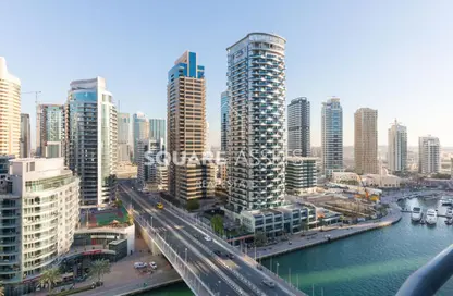 Apartment - 3 Bedrooms - 4 Bathrooms for sale in Marina Wharf 2 - Marina Wharf - Dubai Marina - Dubai