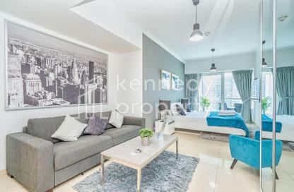 Apartment - Studio - 1 Bathroom for rent in Saba Tower 3 - JLT Cluster Q - Jumeirah Lake Towers - Dubai