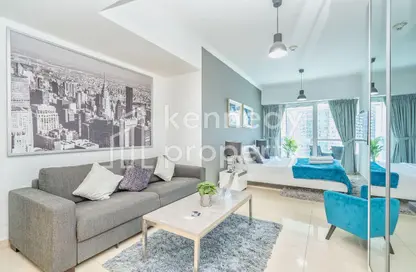 Apartment - Studio - 1 Bathroom for rent in Saba Tower 3 - JLT Cluster Q - Jumeirah Lake Towers - Dubai