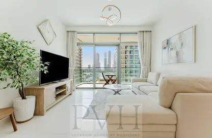 Apartment - 1 Bedroom - 1 Bathroom for rent in Beach Vista Tower 1 - Beach Vista - EMAAR Beachfront - Dubai Harbour - Dubai