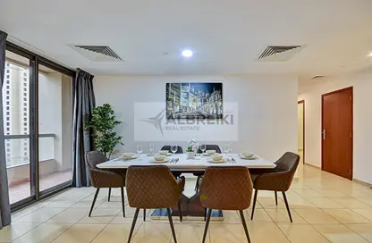 Apartment - 3 Bedrooms - 4 Bathrooms for rent in Sadaf 8 - Sadaf - Jumeirah Beach Residence - Dubai